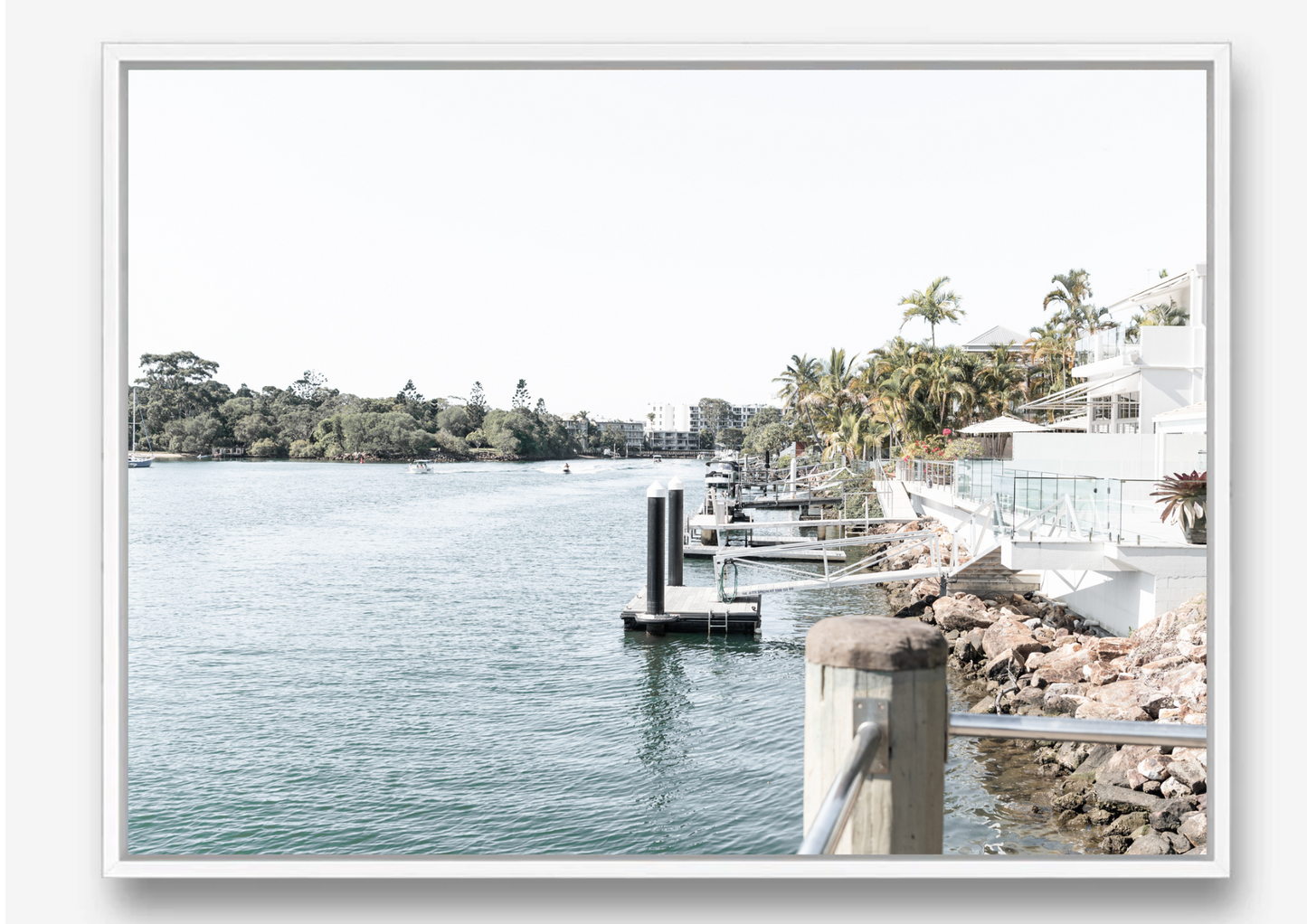Docked at Noosa Print (JMF)