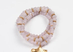 Charm Bracelet Mauve