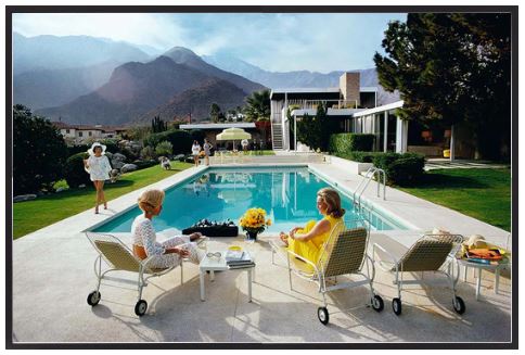 Poolside Gossip Print (Slim Aaron)