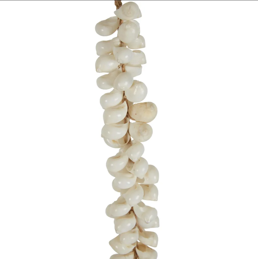 © Whitewater natural shell jute tassel