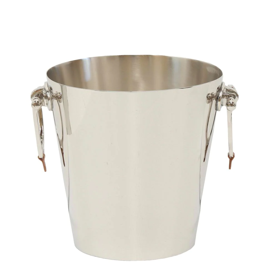 © Shiny nickel wine cooler