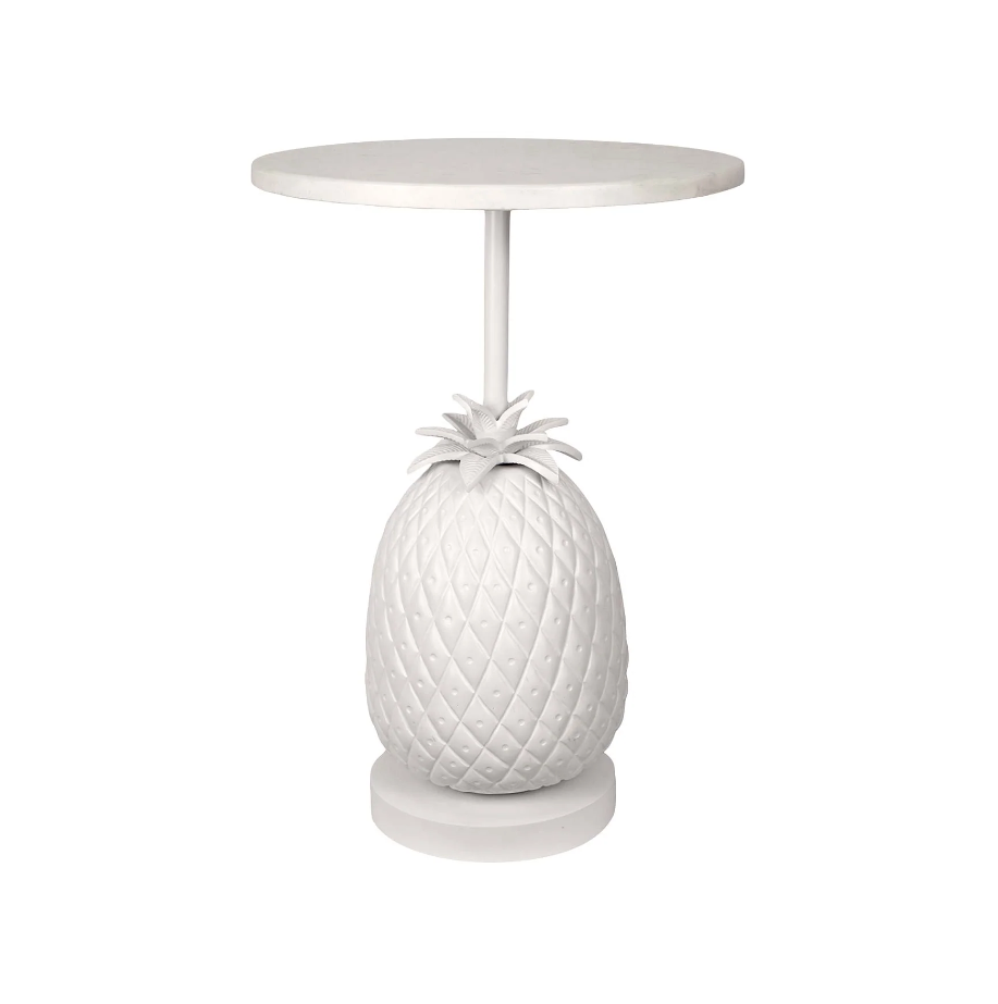 © Marble table pineapple white