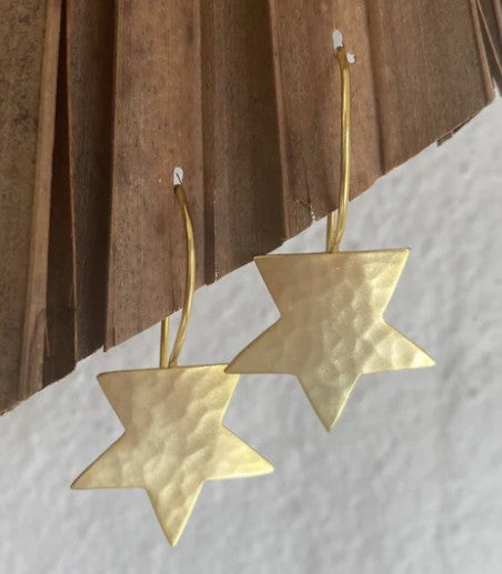 Cora Star Earring Gold