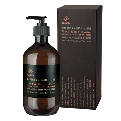 © Hand & body lotion mandarin, basil & lime 500ml