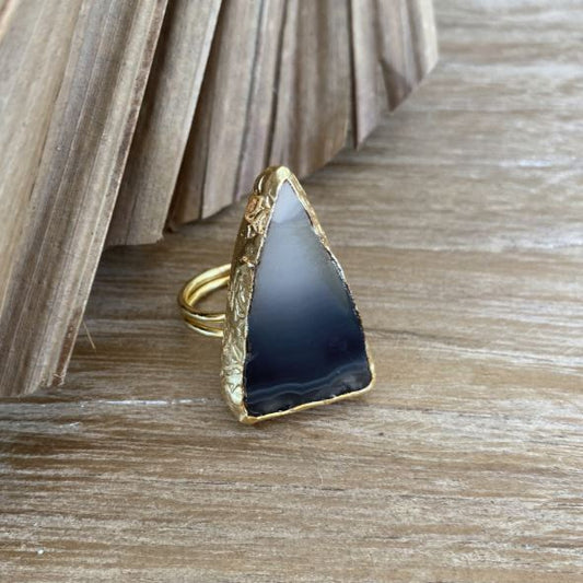 Rajah Agate Ring