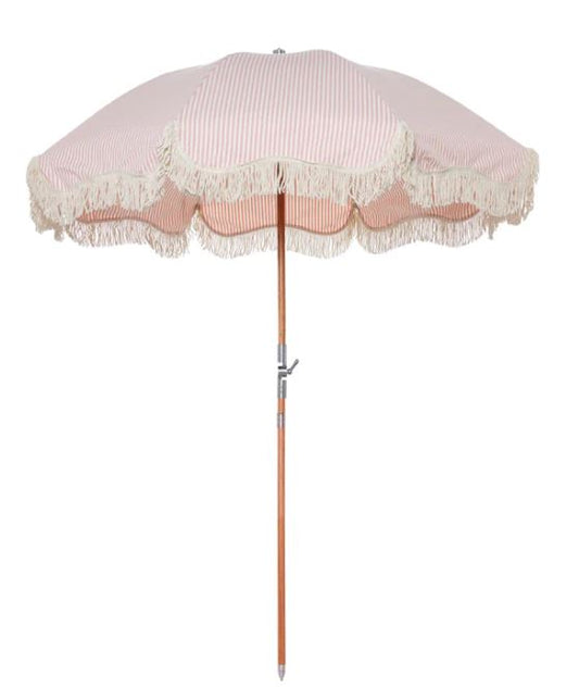 © Beach umbrella laurens pink stripe